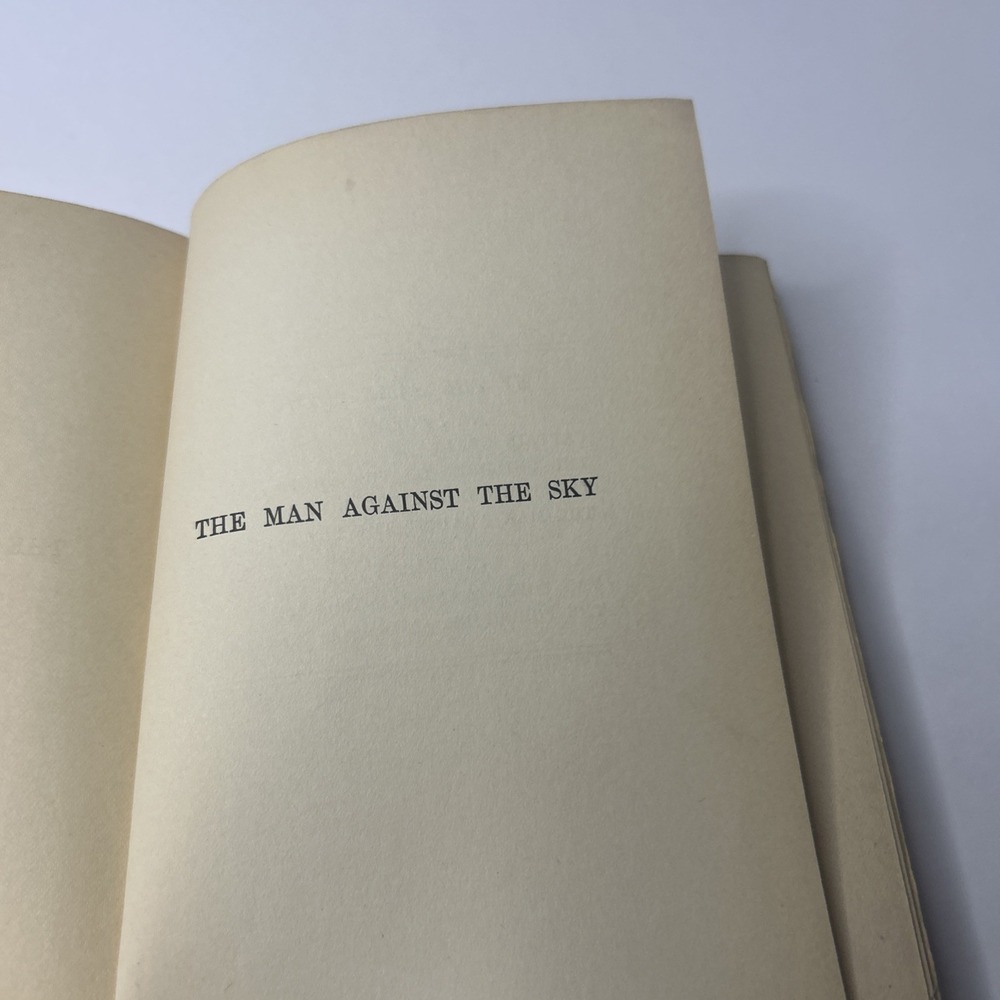 Edwin Arlington Robinson The Man Against the Sky Poems 1916 HC Macmillan NY - Picture 6 of 16